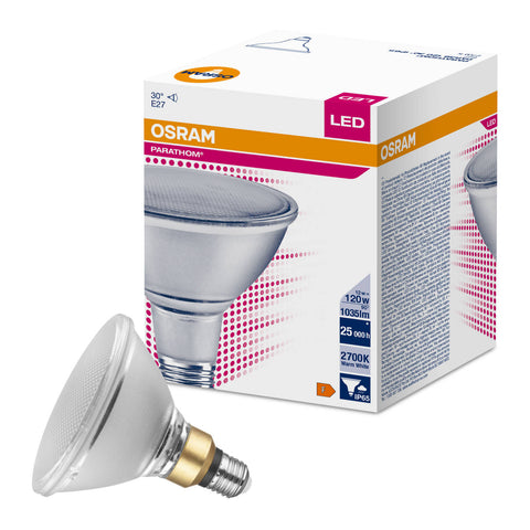 Osram 12W LED PAR38 1035lm E27 Warm White Indoor Light Globe