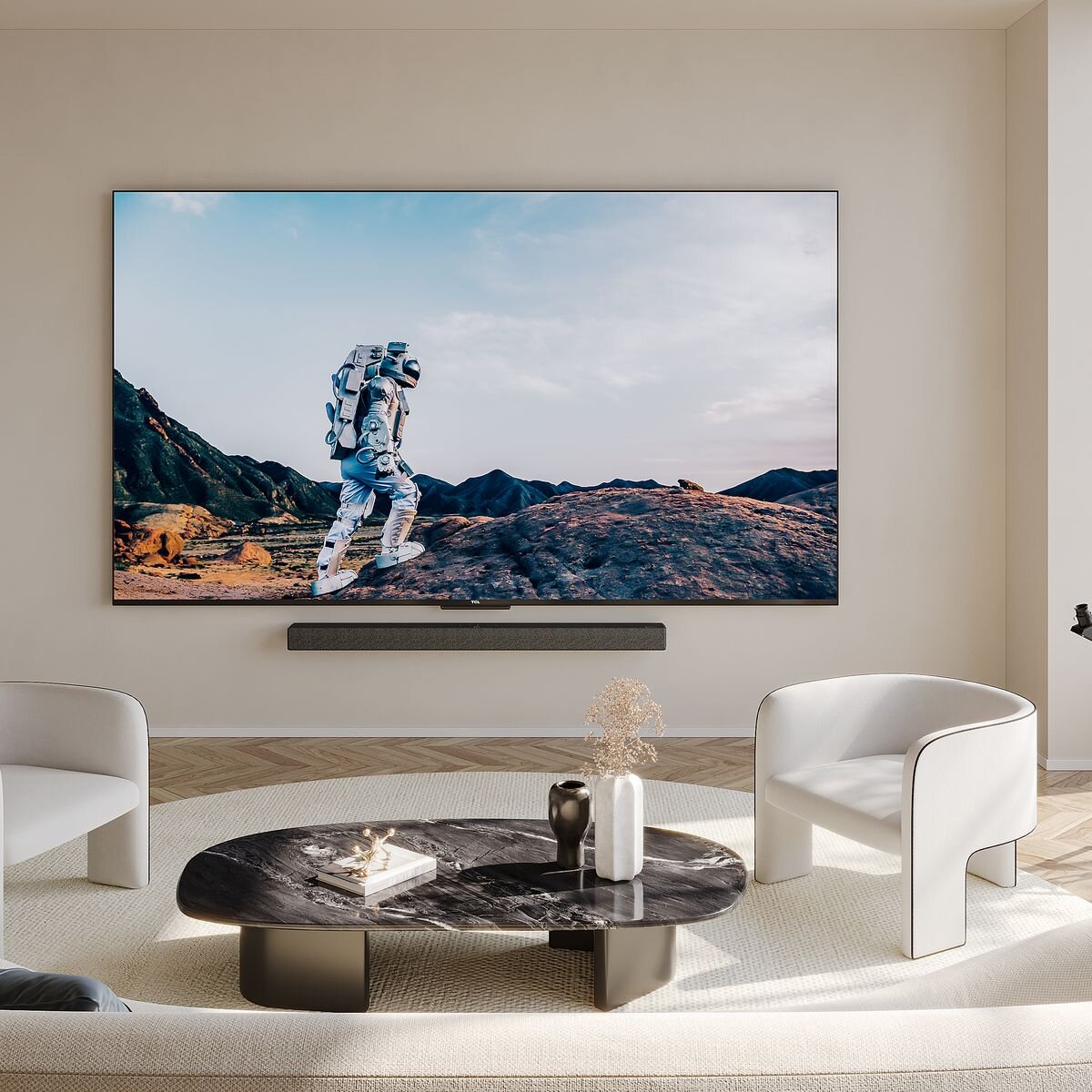 TCL C845 65-Inch 4K UHD Mini-LED QLED Smart Google TV - Full Array Dimming, Dolby Vision - 65C845