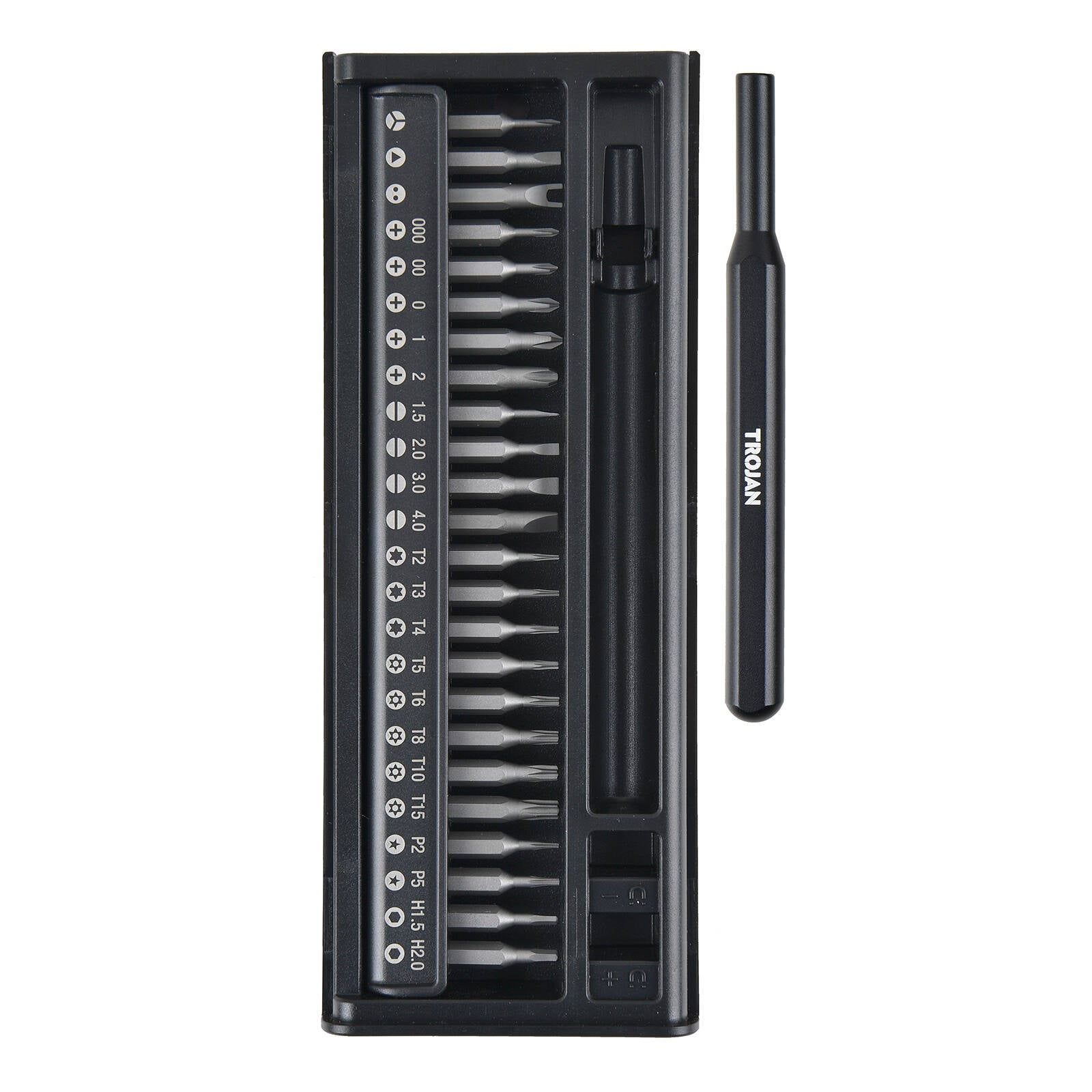 Trojan 25 Piece Precision Screwdriver Set with Storage Case
