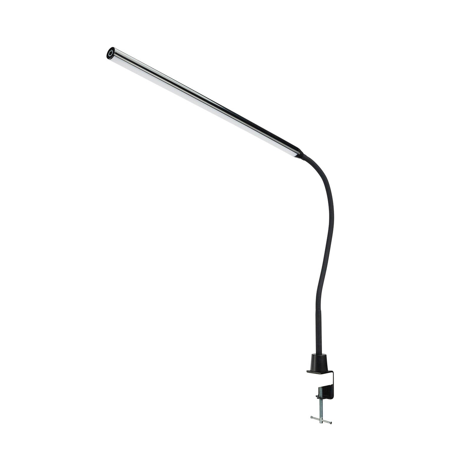Brilliant Create 10W Black LED Desk Lamp with Clamp & Adjustable Head 21010/06