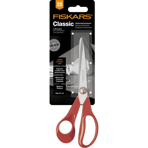 Fiskars Left Handed Scissors 21cm