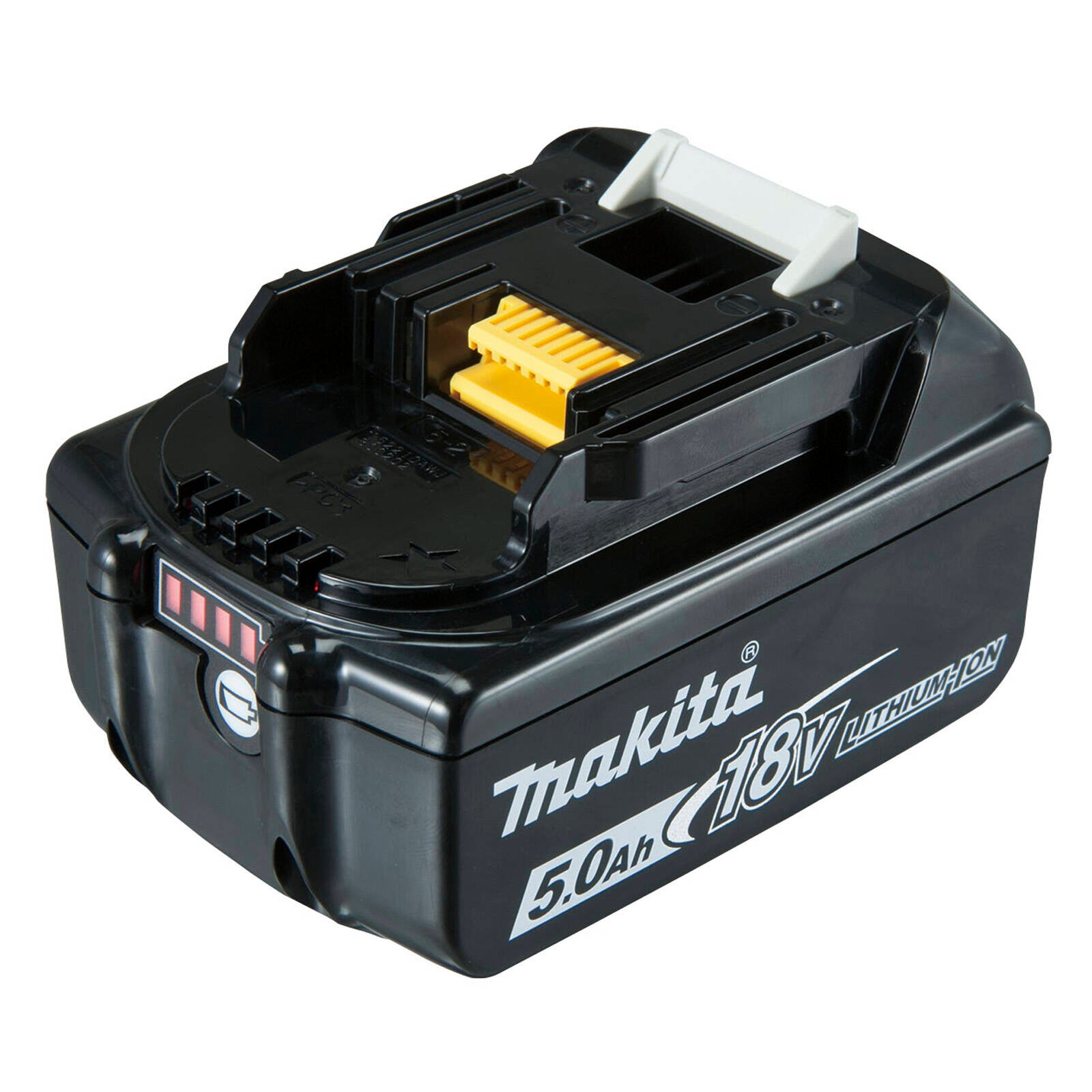 Makita 18V LXT 5.0Ah Li-Ion Battery BL1850B 197280-8, 45-Minute Charge