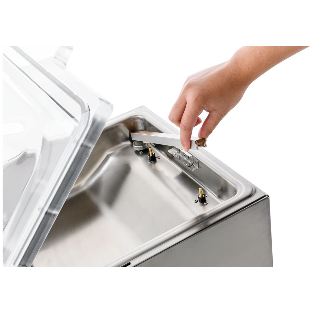 Proline 10.5L Chamber Vacuum Sealer - Stainless Steel - Dual Quad Pump - Bubble Lid Design - VS-CH3