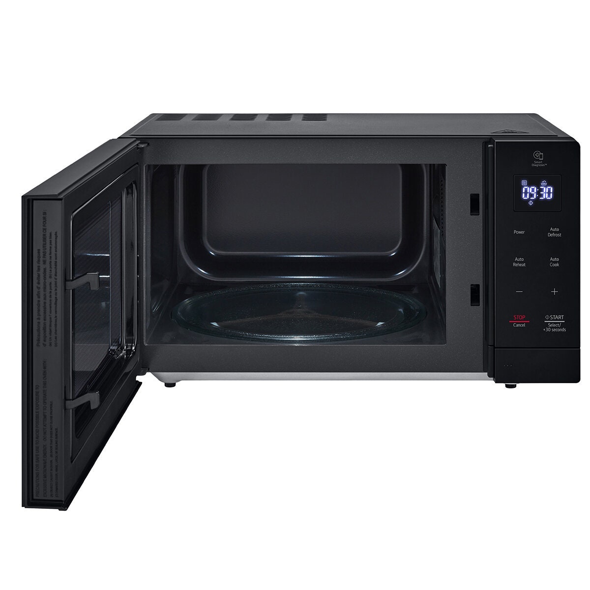 LG NeoChef 30L EasyClean Microwave Oven - 900W, Black, Touch Controls - MS3036NPB