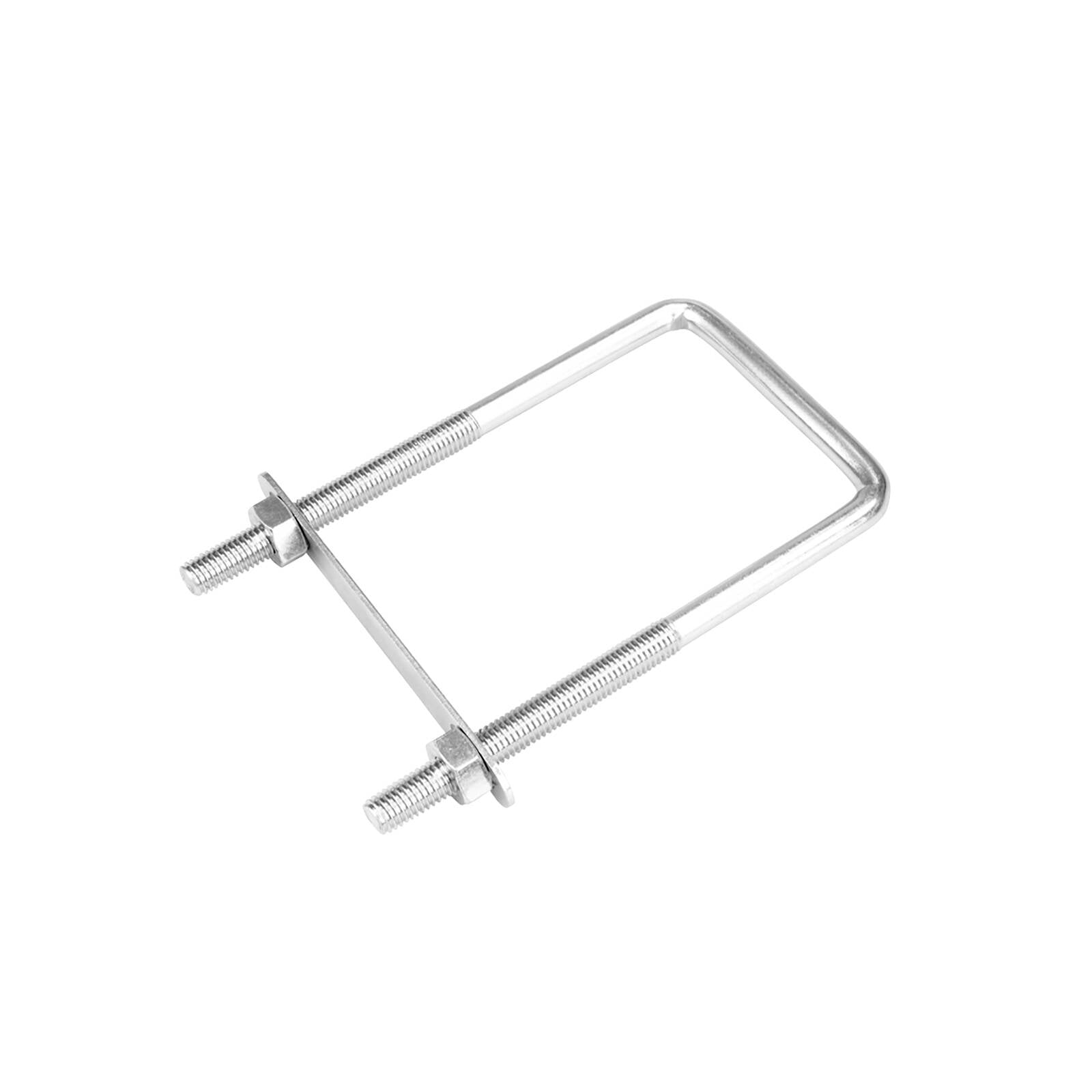 Pinnacle M10 152 x 76mm Zinc Plated Steel Square U Bolt