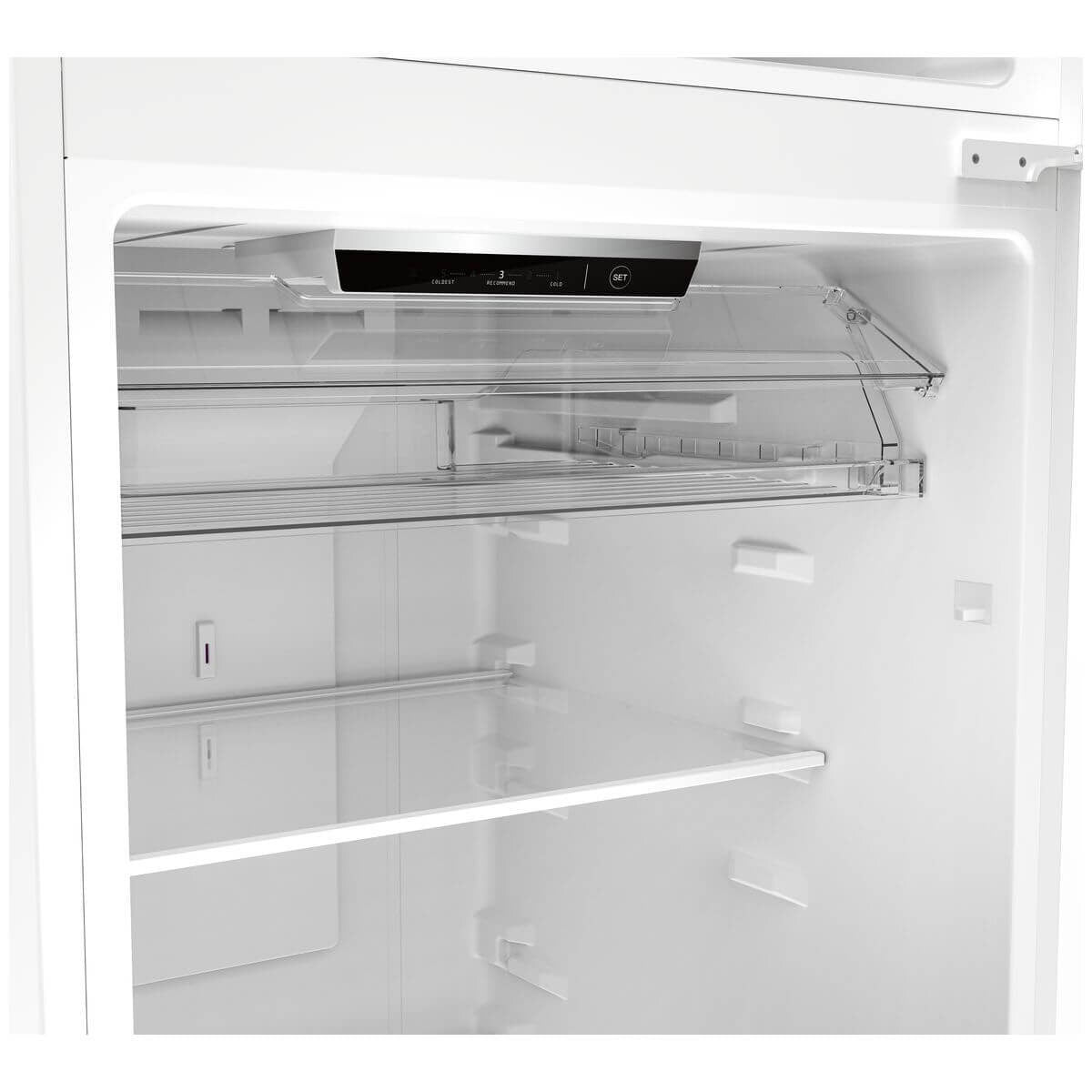CHiQ 255L Top Mount Fridge - White with Inverter Compressor and Frost Free Cooling - CTM255NW5E