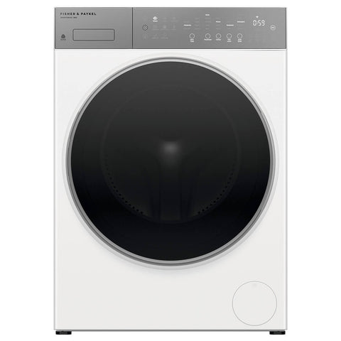 Fisher & Paykel Series 5 9kg Front Loader - White, FlexiDose Auto Dosing, Steam Refresh - WH9060P5