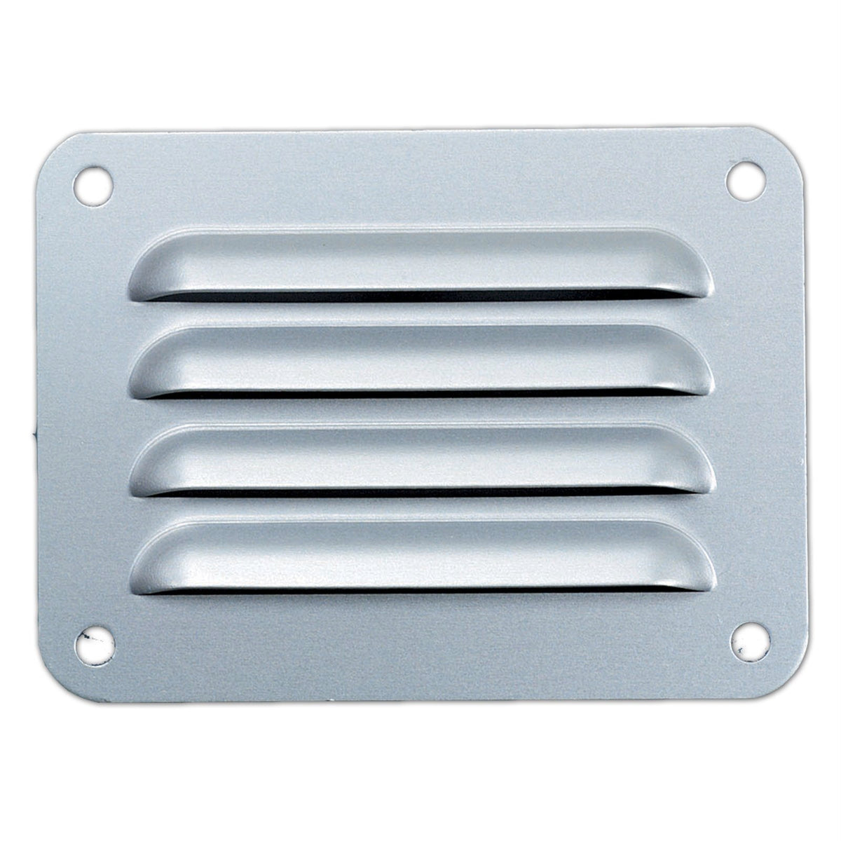 Haron 100 x 75mm Silver Anodised Aluminium Pressed Wall Vent