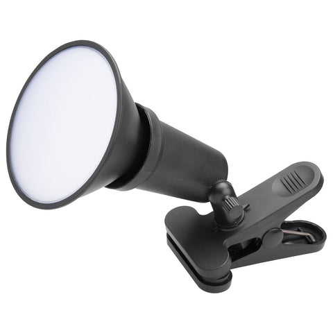 Arlec 15W DIY Portable LED Floodlight with Clamp 1600lm Black/Grey FL225
