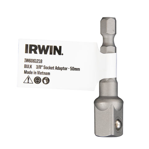 Irwin 50mm 3/8" Drive Socket Adaptor