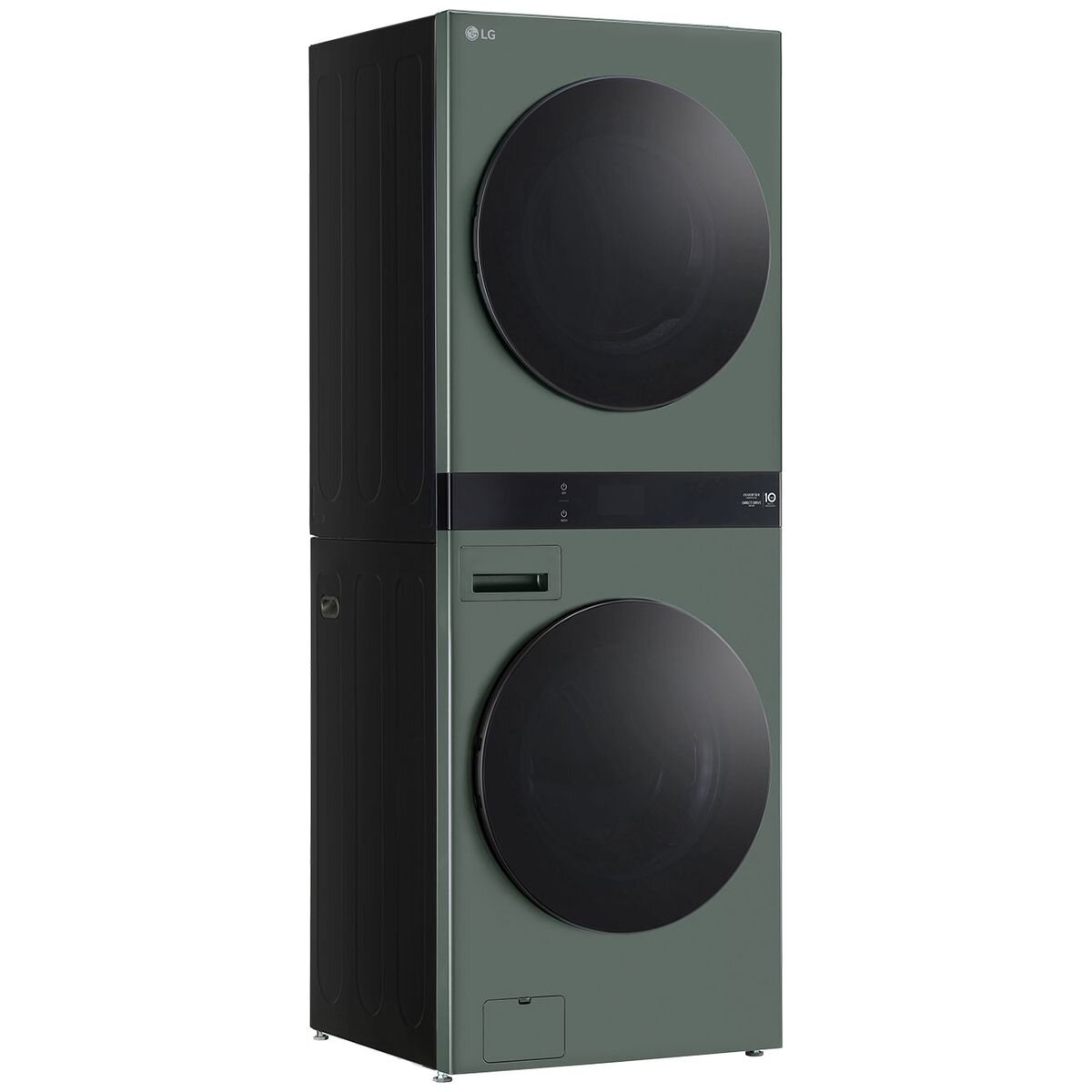 LG WashTower 19/10kg All-In-One Stacked Washer Dryer - Forest Green - TurboClean360 - WWT-1910FGX