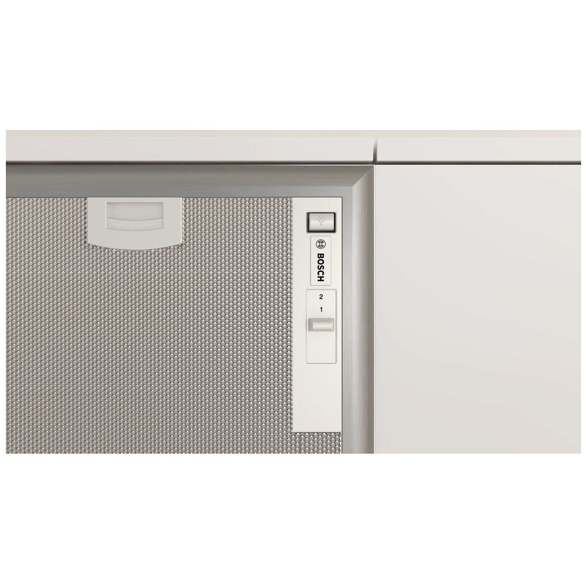 Bosch Series 4 53cm Integrated Rangehood - Silver Metallic - 604m³/h Boost, 4 Speeds - DHL555BMAU