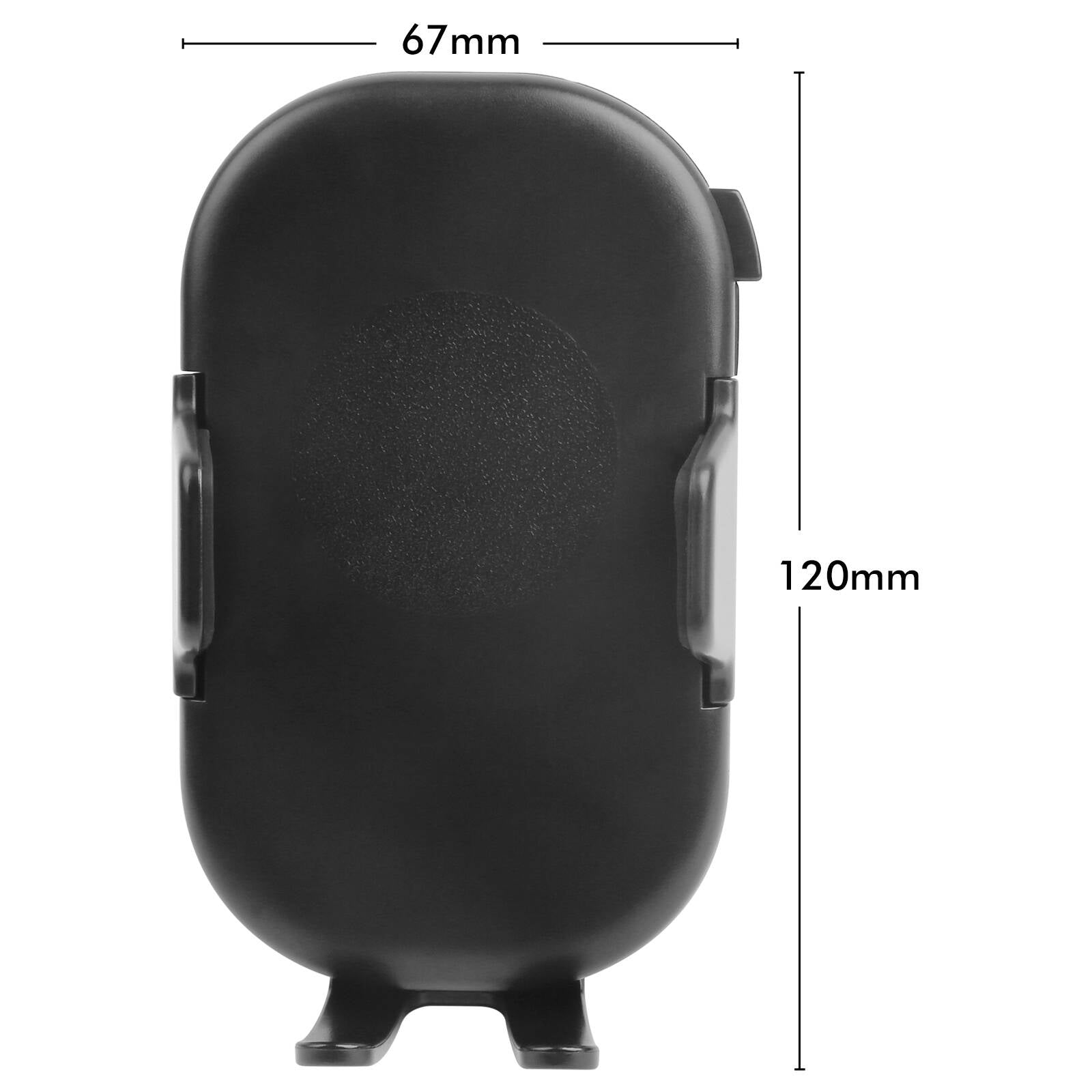 Antsig 15W Wireless Charger with Car Vent Mount Black AP0921
