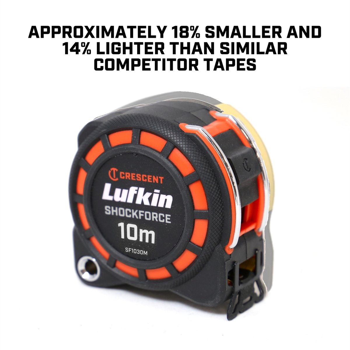 Crescent Lufkin 10m x 30mm Shockforce Tape Measure - Lockable