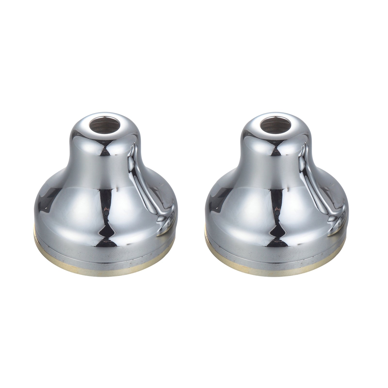 Shaw & Mason Chrome Basin Flange - Brass Chrome Plated, 2 Pack
