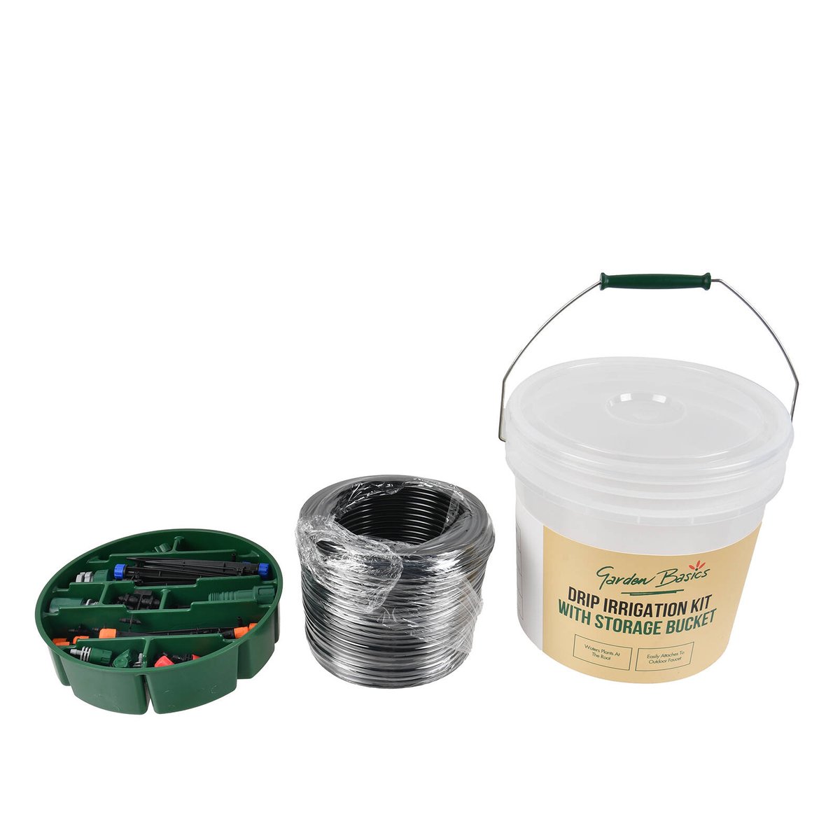 Garden Basics Drip Irrigation Kit - 255mm x 250mm - Efficient Watering System - SuperSaverAU - view 2