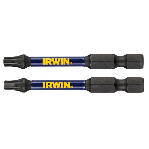 Irwin Impact Pro Performance 57mm T25 Screwdriver Bit 2 Pack