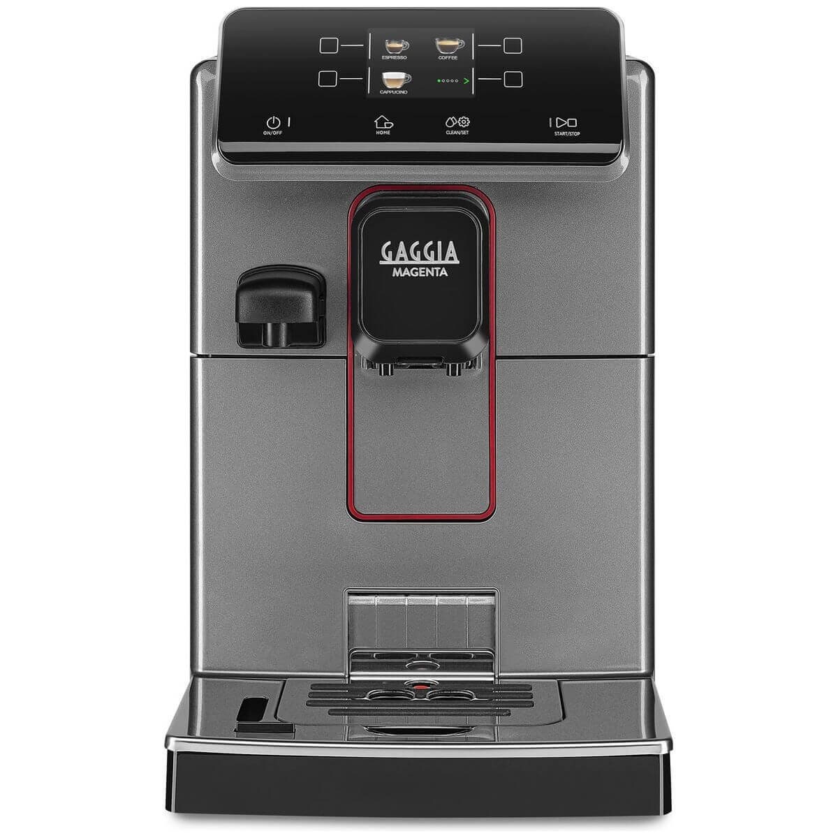 Gaggia Magenta Prestige Automatic Coffee Machine - Integrated Milk Carafe, Glazed Grey - EG6603-90