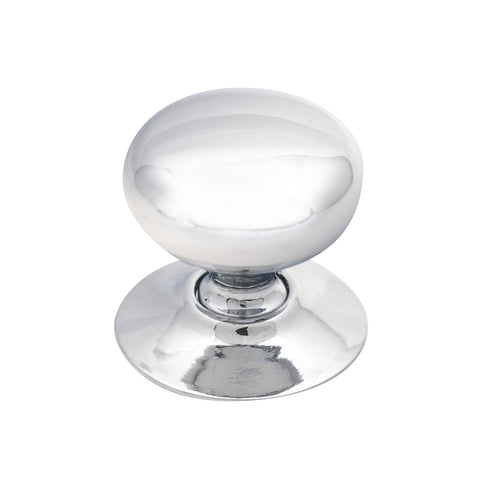 Prestige 32mm Polished Chrome Zinc Alloy Mushroom Knob