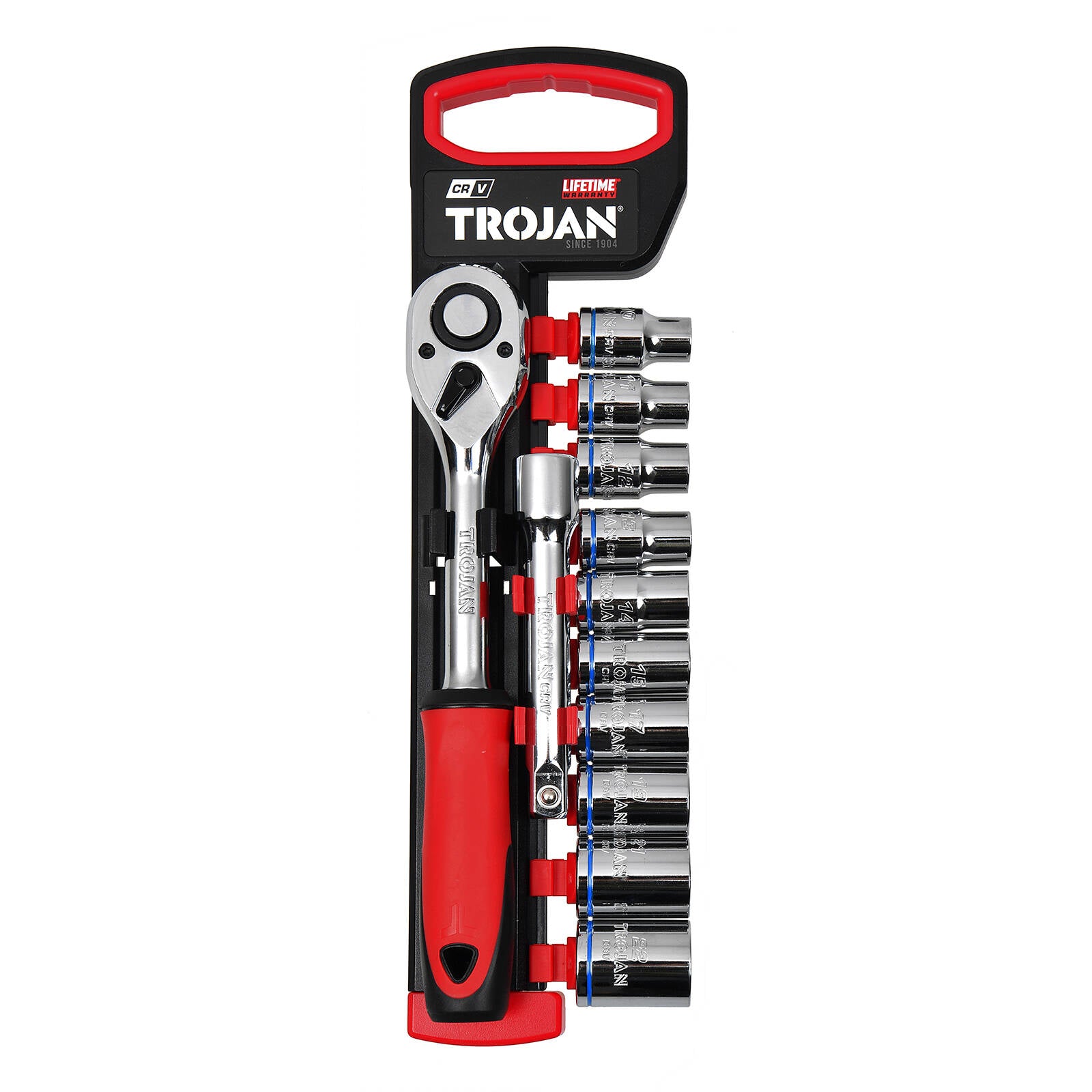 Trojan 12 Piece Socket Set 1/2" Drive