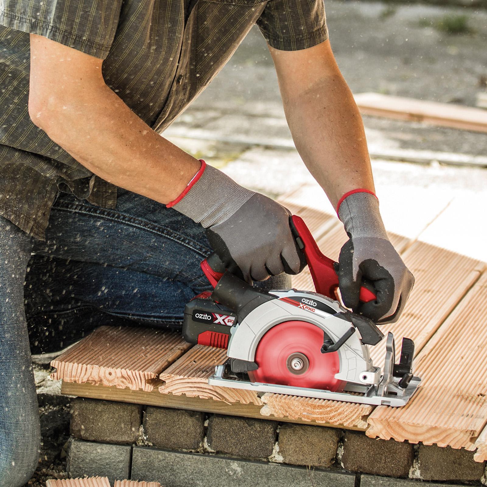 Ozito PXC 18V 165mm Cordless Circular Saw Skin Only PXCSS-165