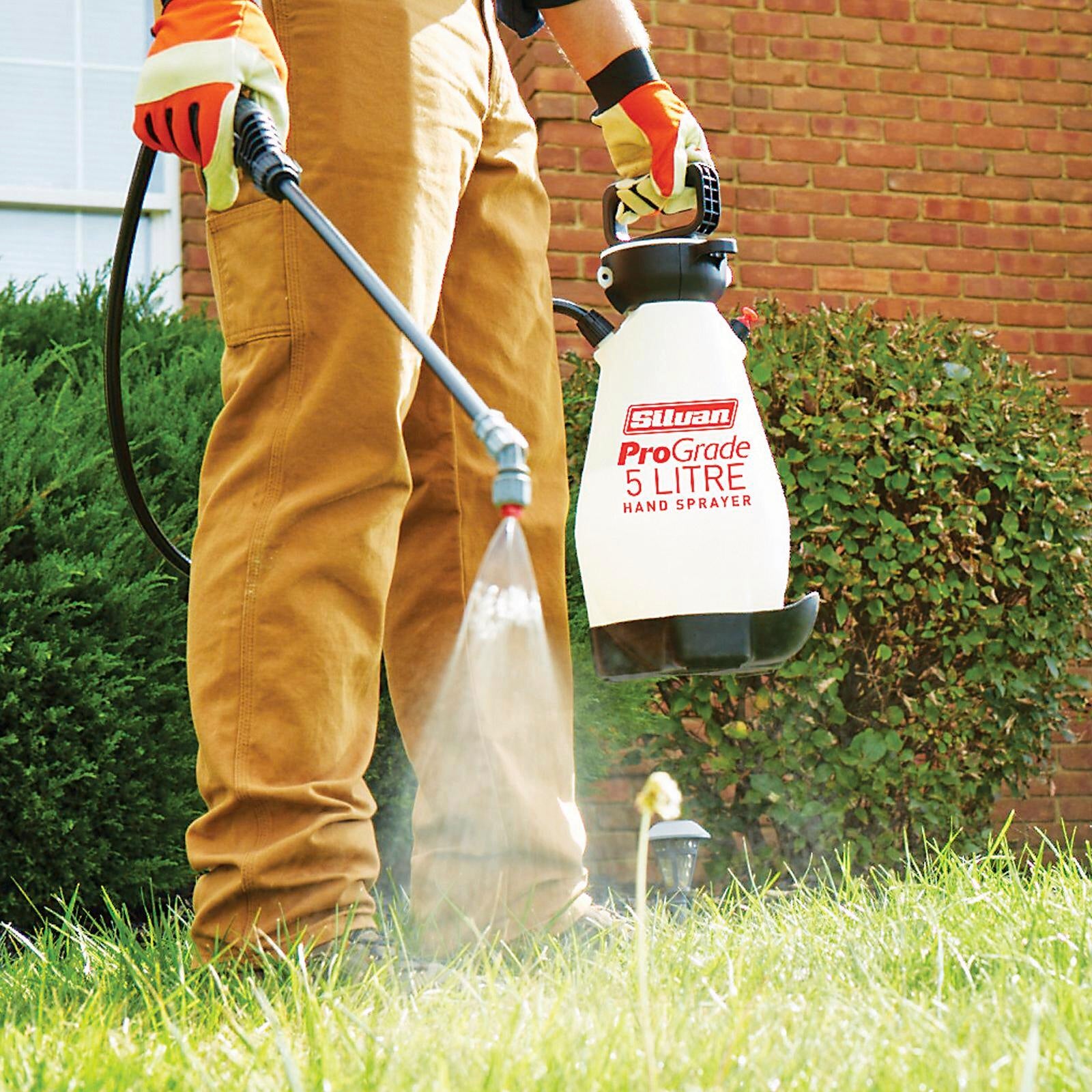 Silvan ProGrade 5L Hand Sprayer 300kPa Adjustable Spray Tip