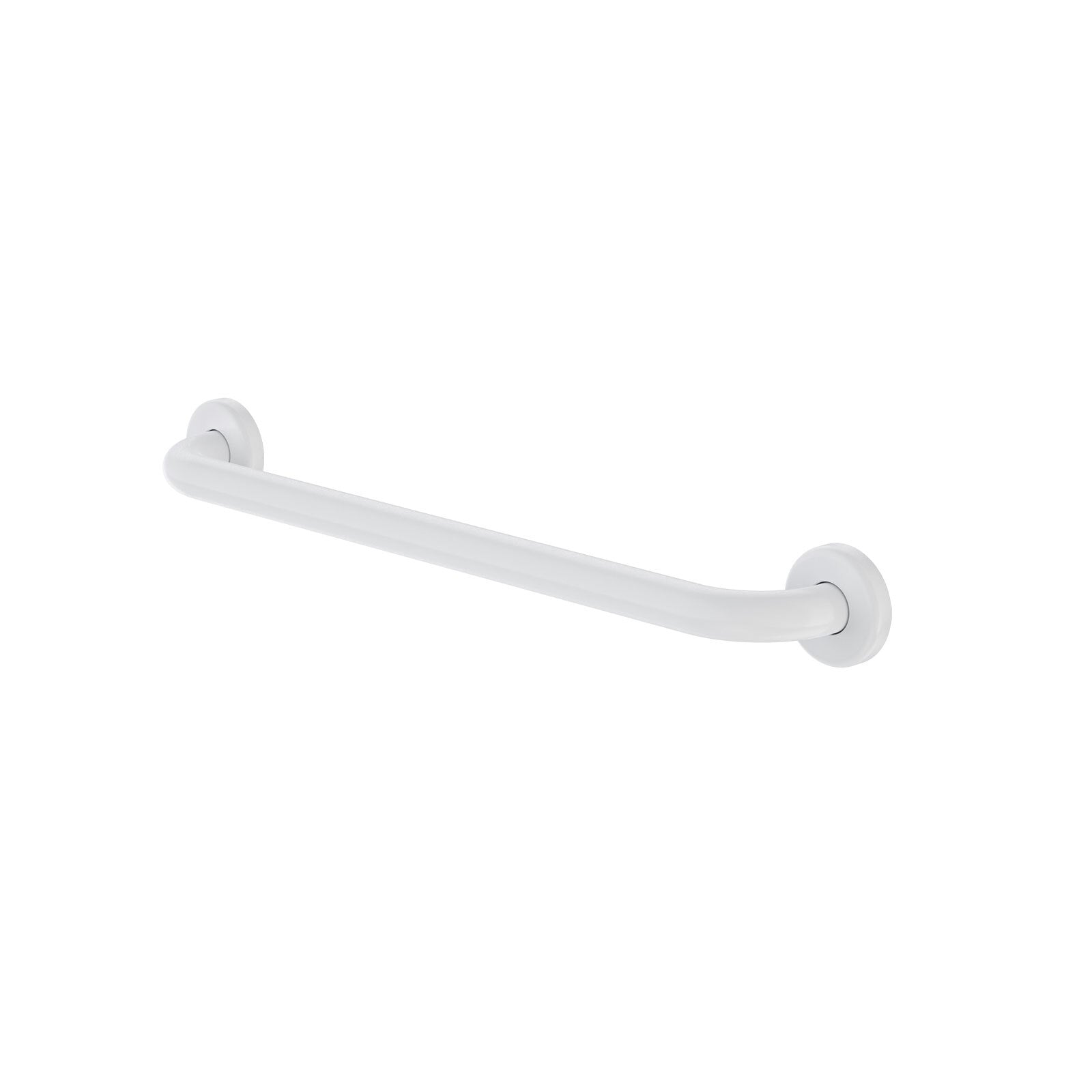 Caroma Home Collection 600mm Grab Rail White Stainless Steel Wall Mount
