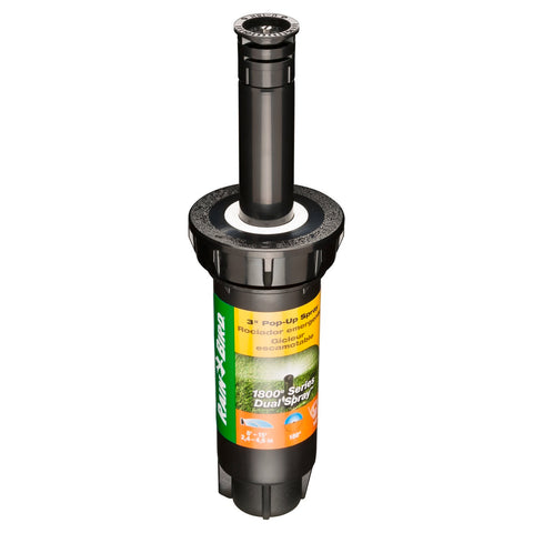 Rain Bird 75mm 3in 1800 Series Dual Spray Half Circle Sprinkler A18771