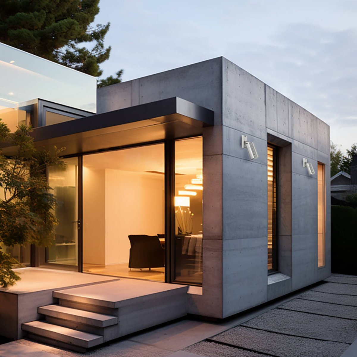 Brilliant Adjustable Wall Light - 60mm - Stainless Steel - Weather Resistant - SuperSaverAU - view 3