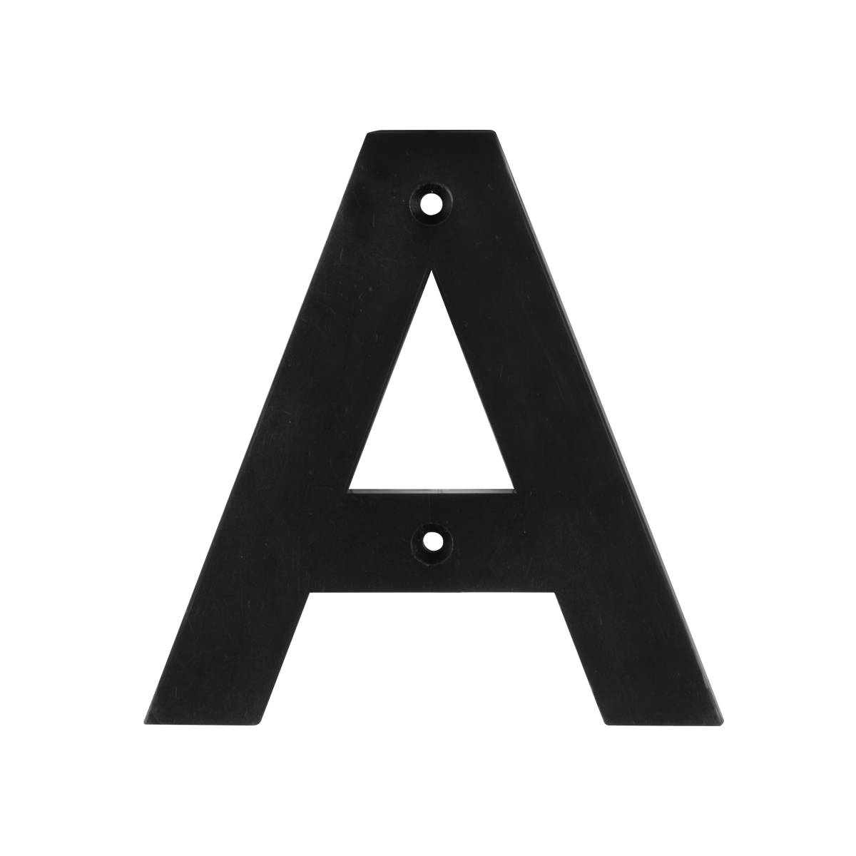 Sandleford Victoria Letter A 85mm Black Plastic House Letter