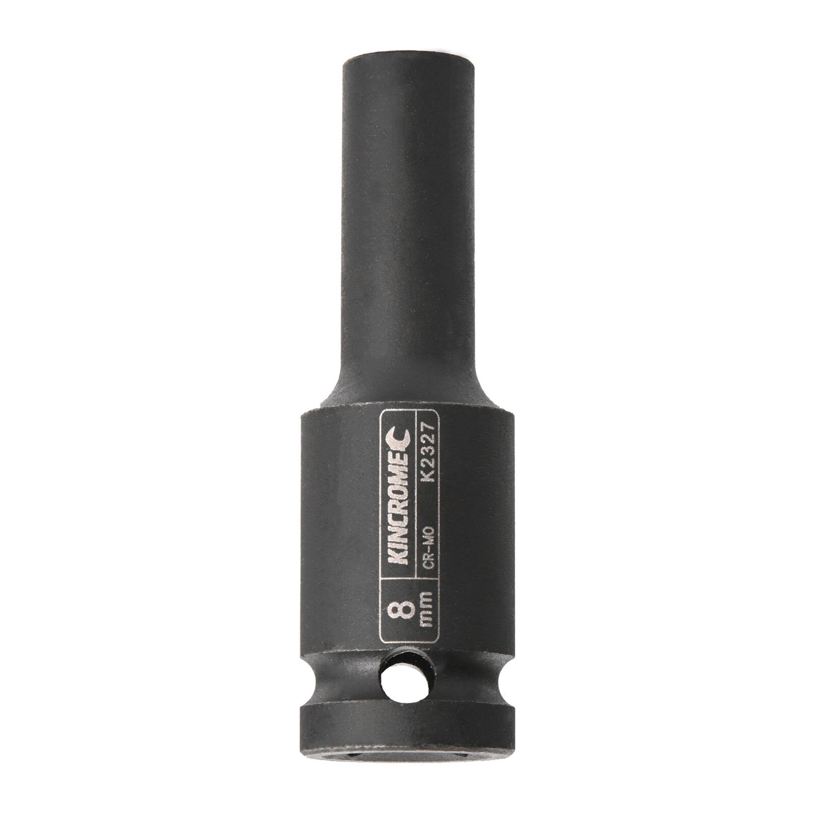Kincrome 8mm 1/2" Drive Chrome Molybdenum Deep Impact Socket Black