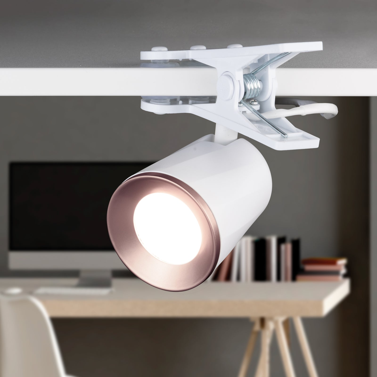 Verve Design 420lm 6W LED Adjustable Clip Lamp ATL440RG