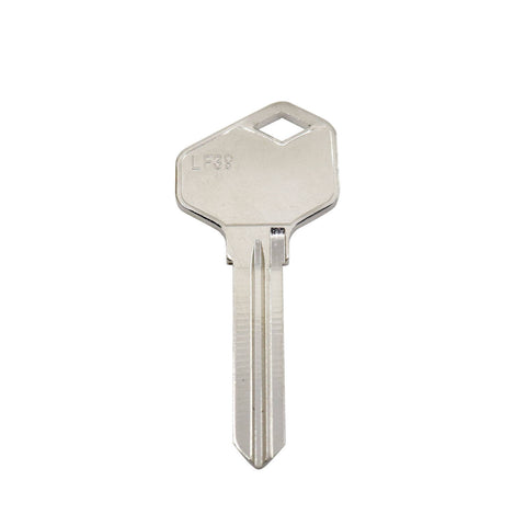 EHI LF39 Silver Blank Key 56mm Nickel Plated Brass