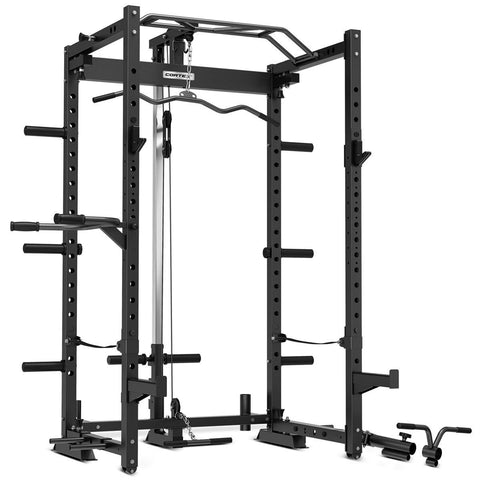 Cortex PR-4 foldable squat and power rack - black finish - 105kg - CSPR-PR4