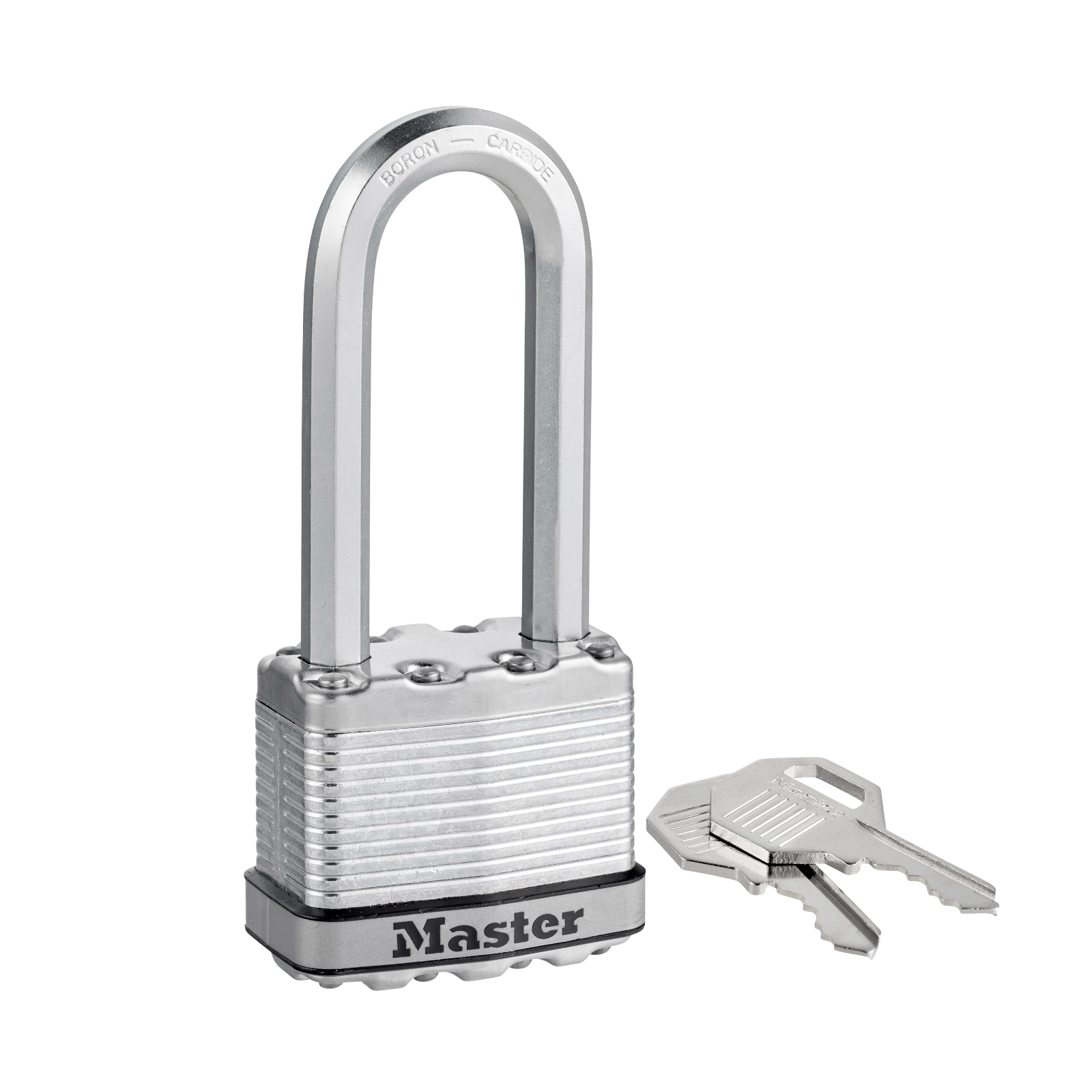 Master Lock 51mm Magnum Laminated Steel Padlock, 64mm Extra Long Shackle
