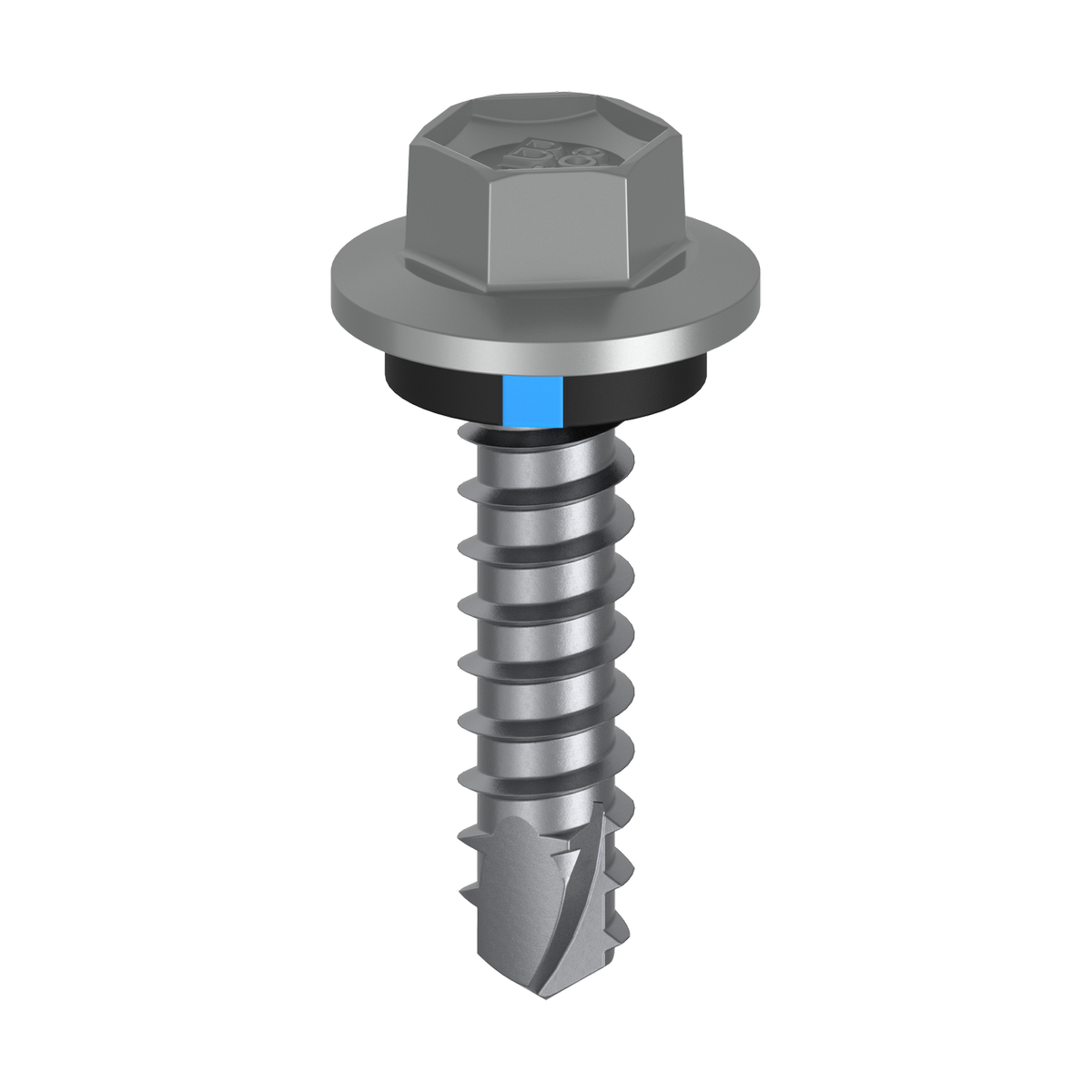 Bremick Vortex Plus Cladding Screw 6.2 x 25mm - Hex Head - Box of 100 - B8 Coating - Watertight Connection - SuperSaverAU - view 3