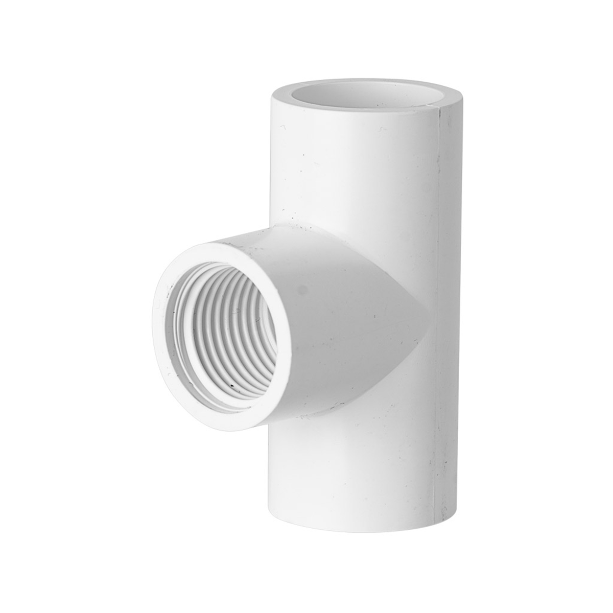 Holman 15mm x 1/2" PVC Faucet Tee White Solvent Weld Irrigation