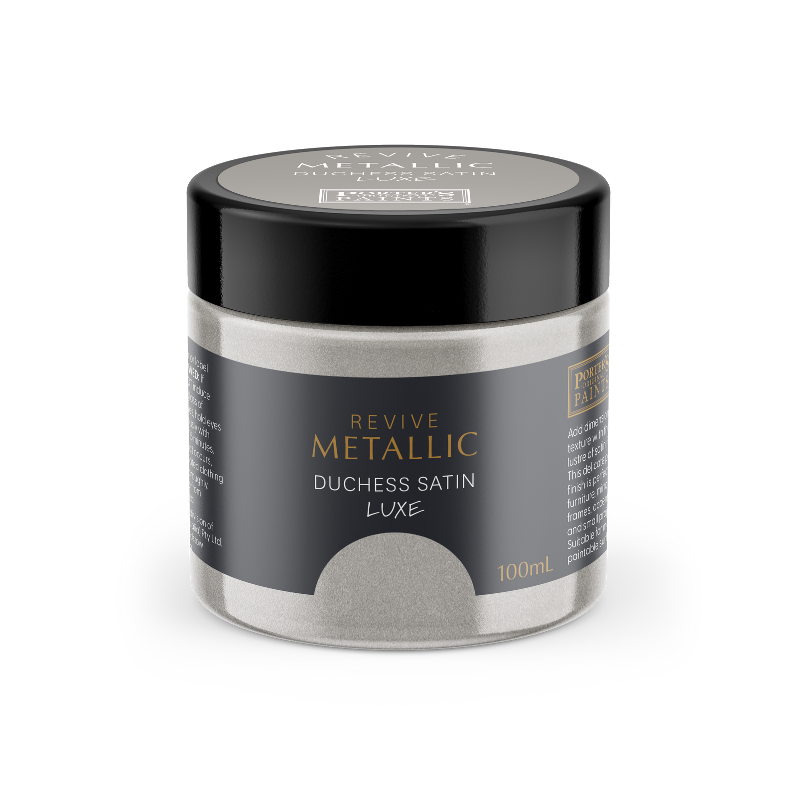 Porter's Paints 100ml Metallic Luxe Furniture Paint