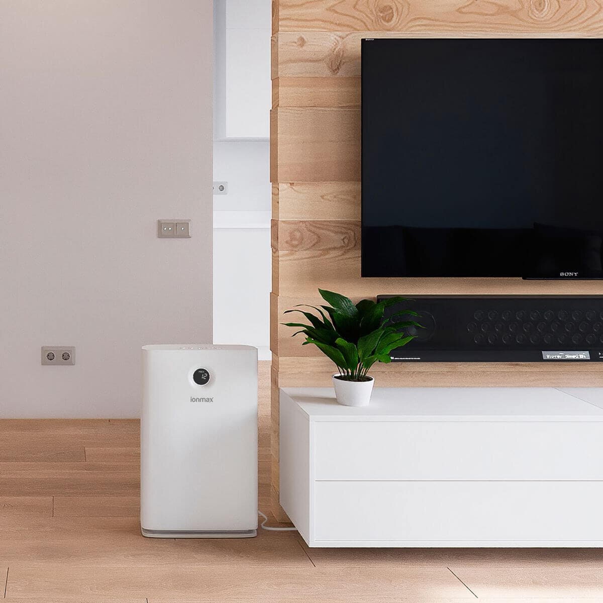 Ionmax UV HEPA Air Purifier - 5-Stage Filtration, Activated Carbon, Wi-Fi, Carry Handle - ION430