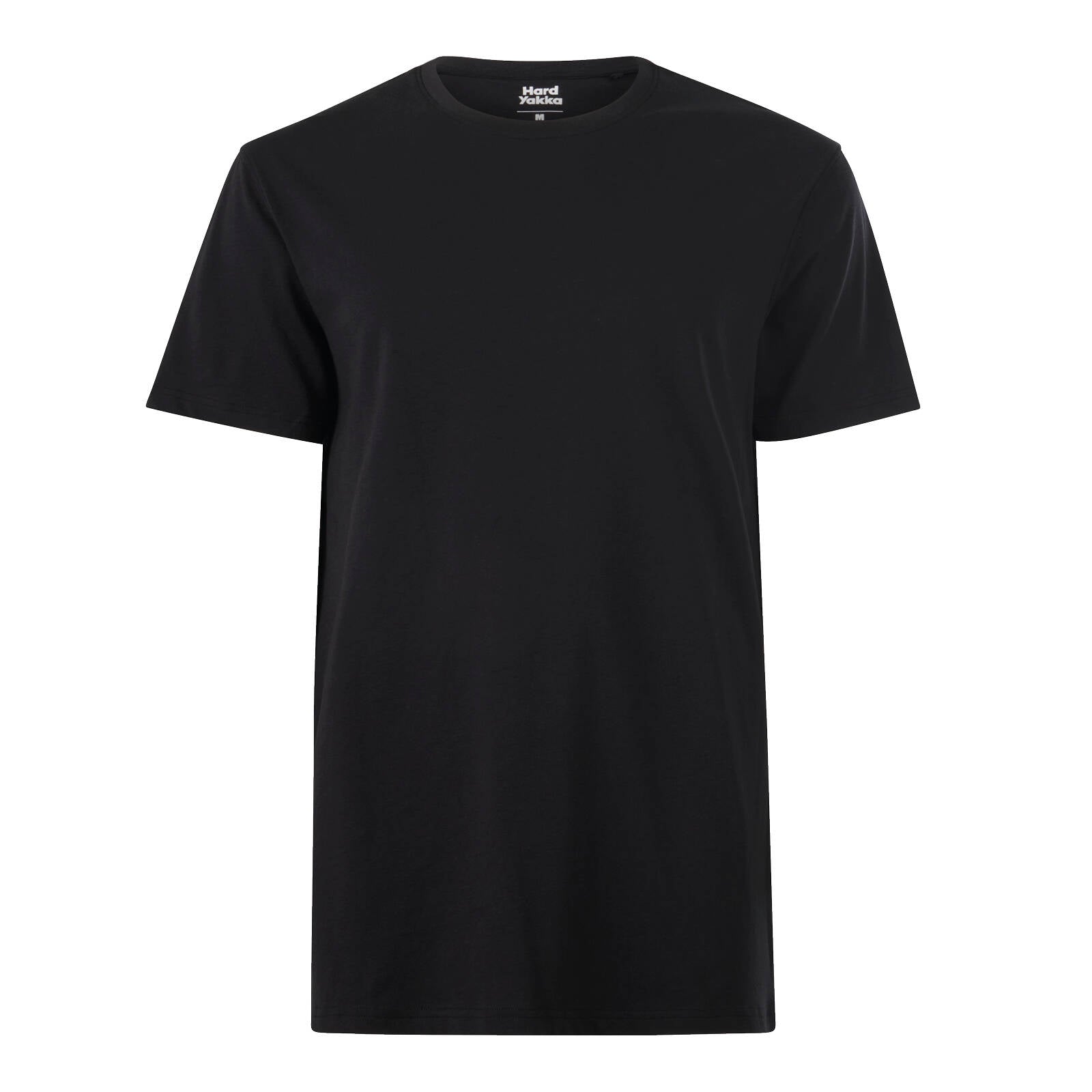 Hard Yakka White & Charcoal Core Tee 2 Pack, Australian Cotton 160gsm, Men's Size XL