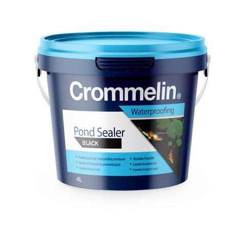 Crommelin 4L Black Pond Sealer - Water Based - UV Stable - Fish Safe - SuperSaverAU - view 1