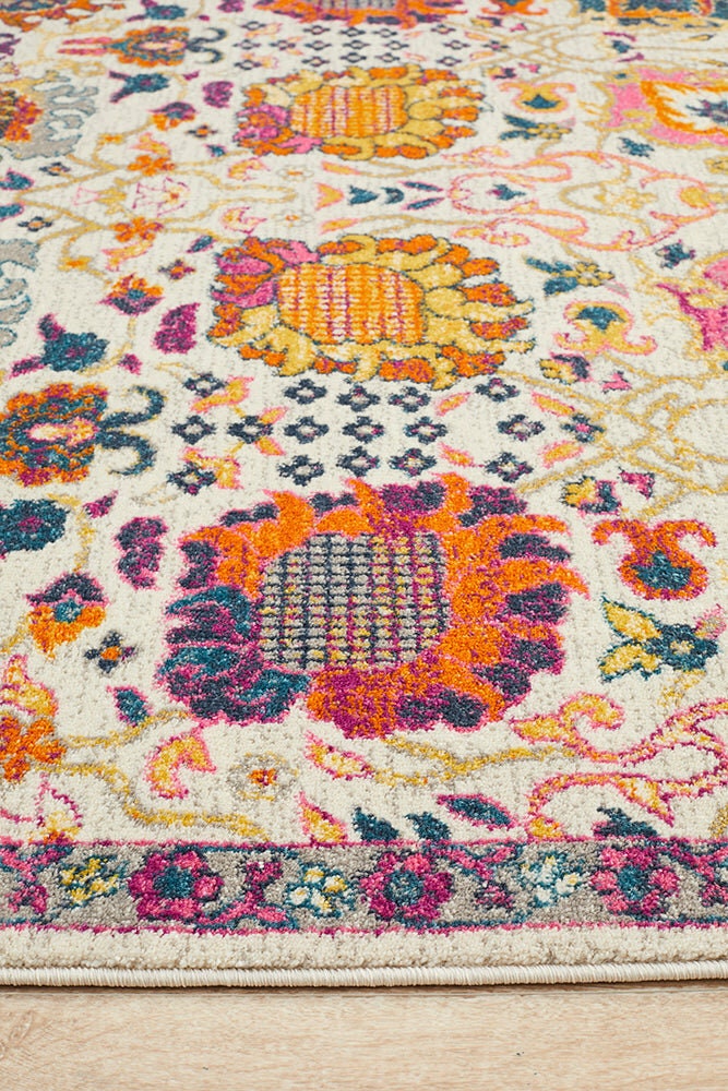 Rug Culture Babylon Oversize Rug 400x300cm - Multi-coloured Power Loomed Polypropylene - BLN-206-MULT-400X300