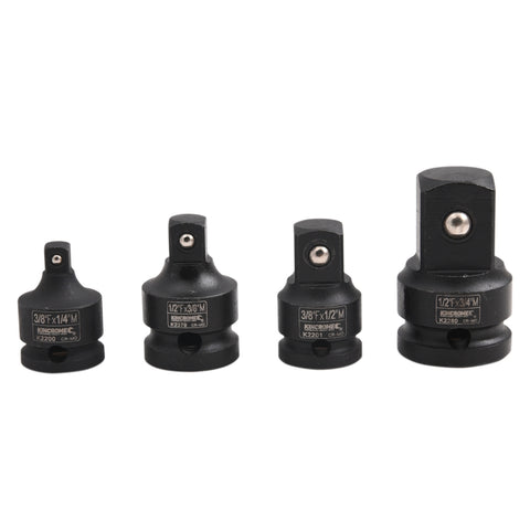 Kincrome 4 Piece Impact Adaptor Set Chrome Molybdenum Steel Drive Converters