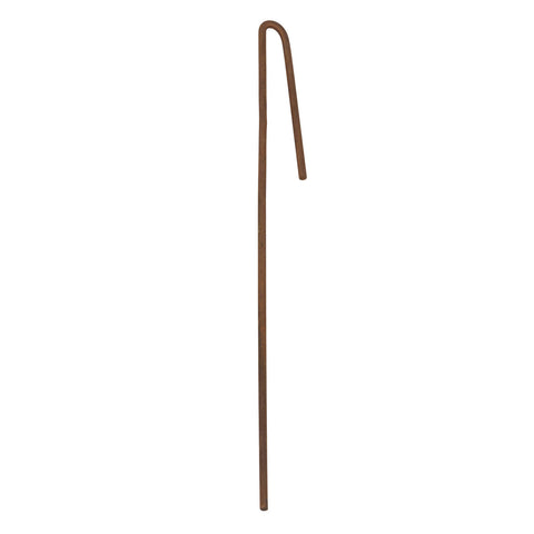 Tuscan Path 280mm Rust Metal Garden Edging Pegs - 10 Pack