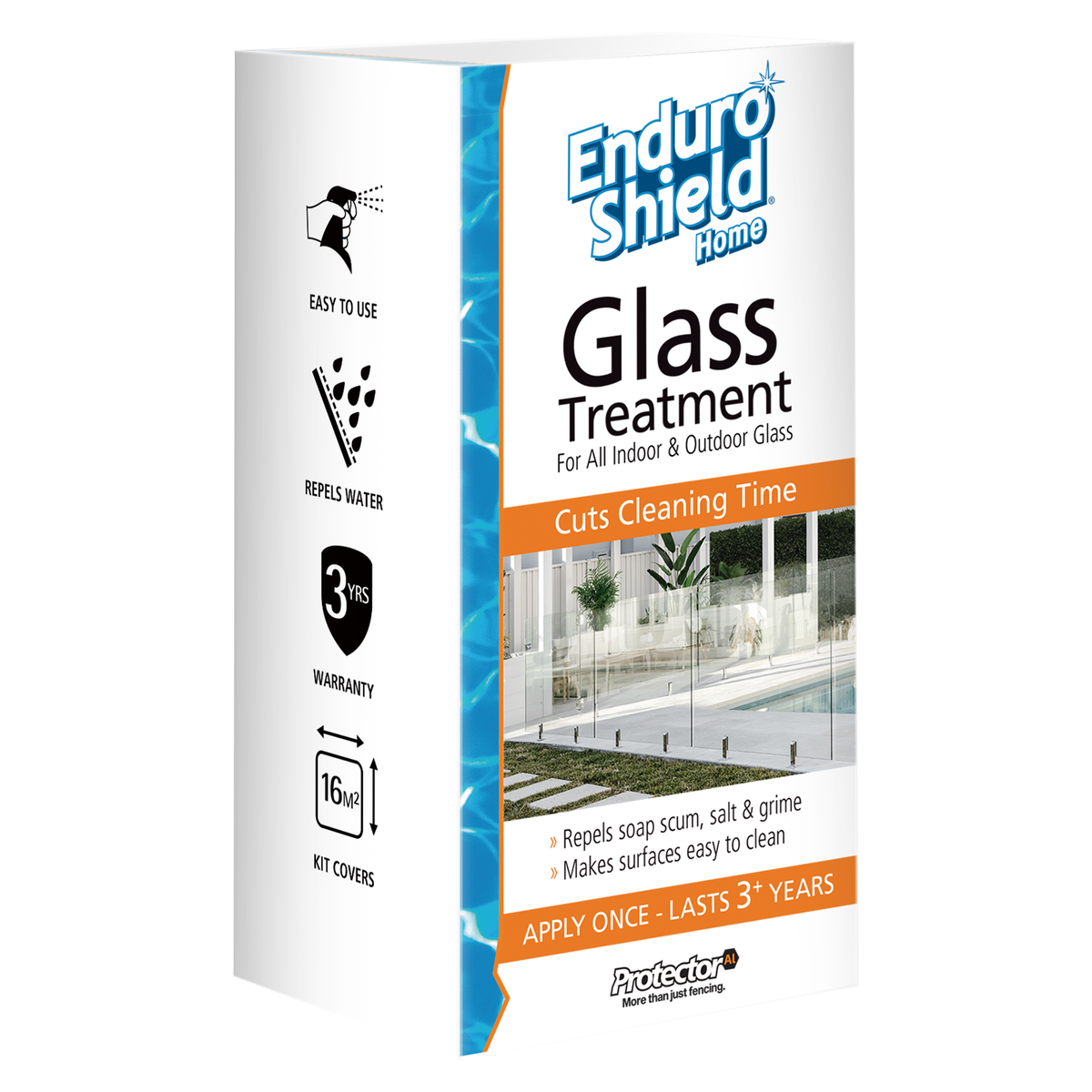 ProtectorAl 250ml EnduroShield Premium Glass Cleaner Kit