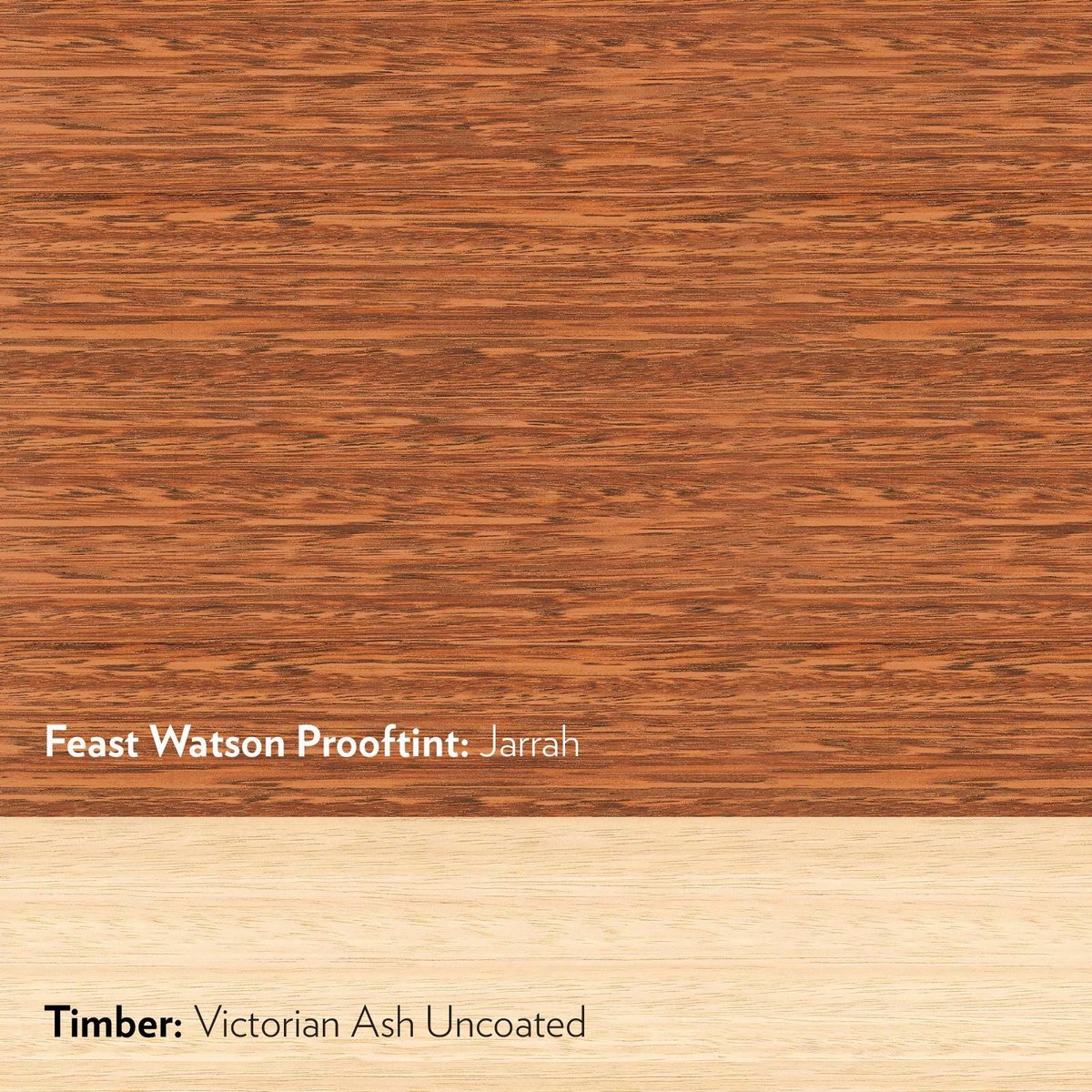 Feast Watson 250ml Jarrah Prooftint Interior Timber Stain - Oil Based, Splatter Resistant