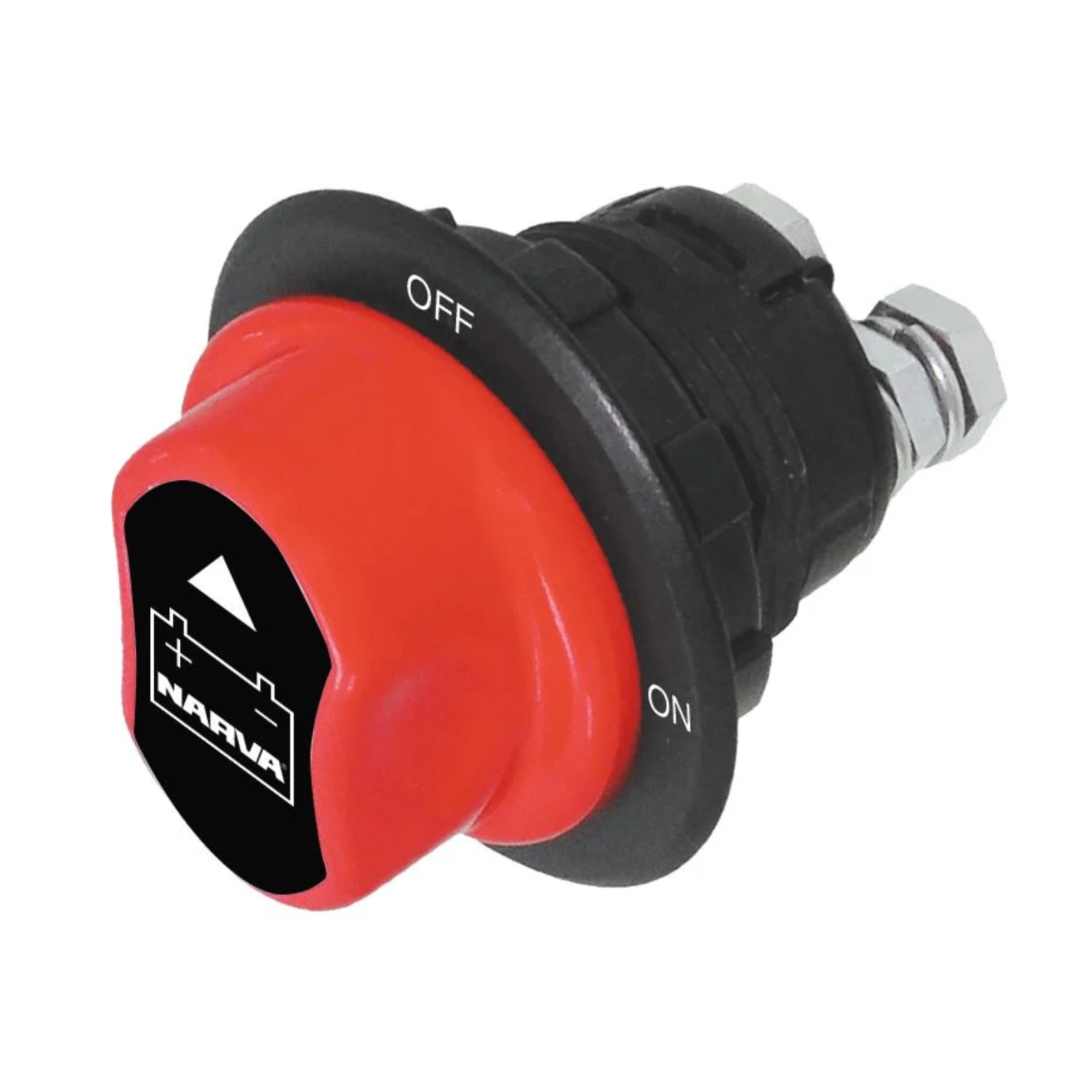 Narva 12/24V 100A Rotary Battery Master Switch with Removable Keyed Knob 61036BL