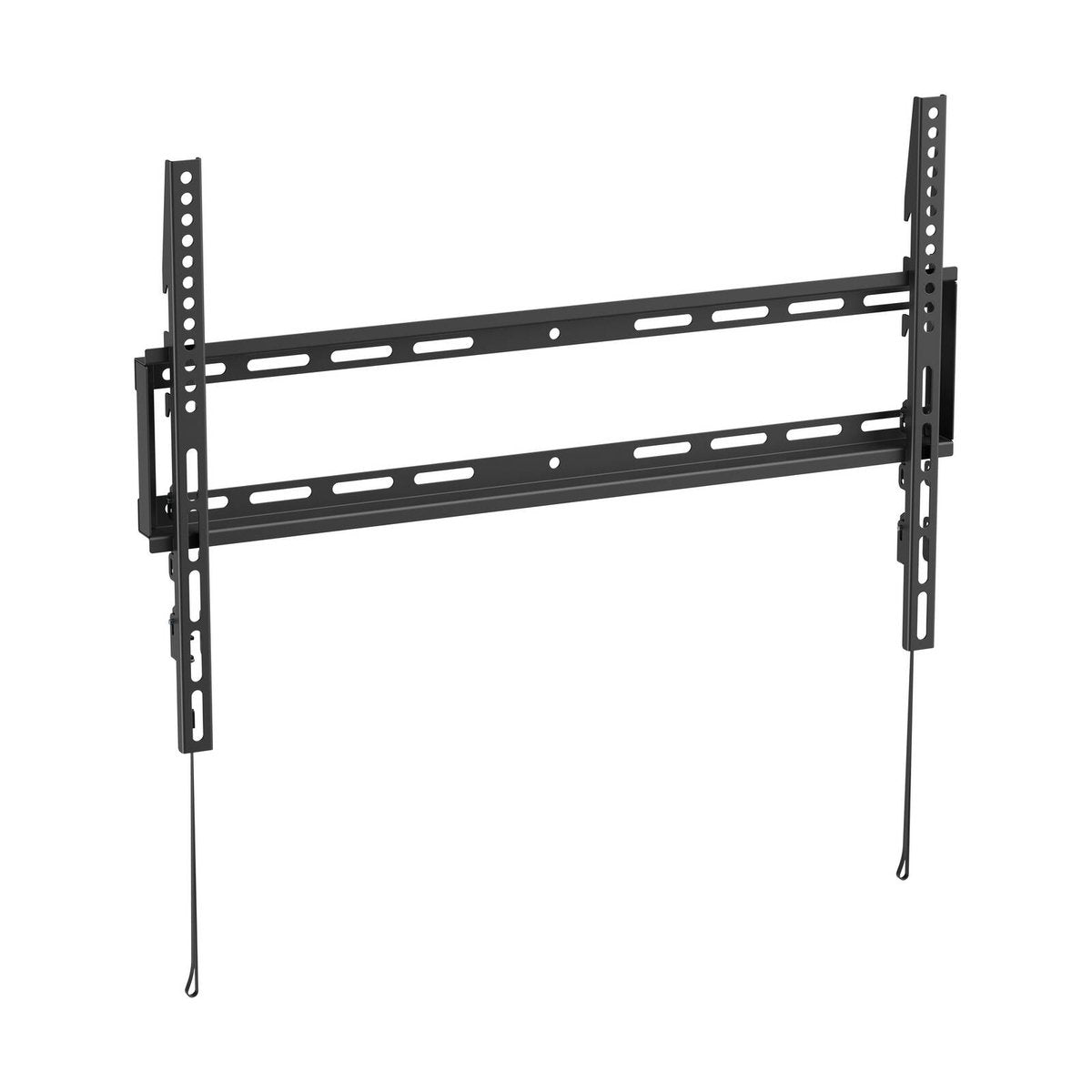 Practa Variable Height Fixed TV Wall Mount PRWMFL 37-85 inch Black Steel, Lateral Shift, Hardware Included