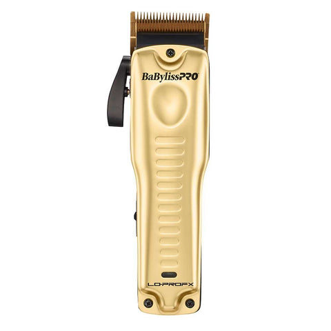 BaBylissPRO Lo-ProFX cordless hair clipper - gold, 6800RPM motor, 3300mAh lithium-ion battery - 900890