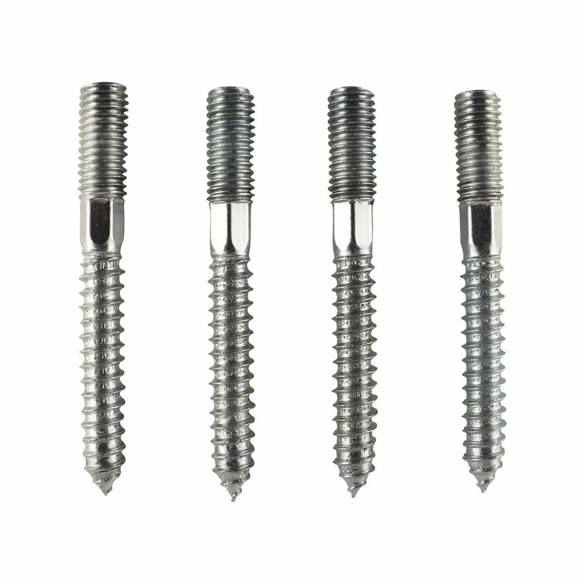 Everhang M10 Hanger Bolt 80mm Zinc Plated Steel 4 Pack - SuperSaverAU - view 1
